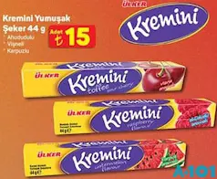 ÜLKER KREMİNİ YUMUŞAK ŞEKER 44 G